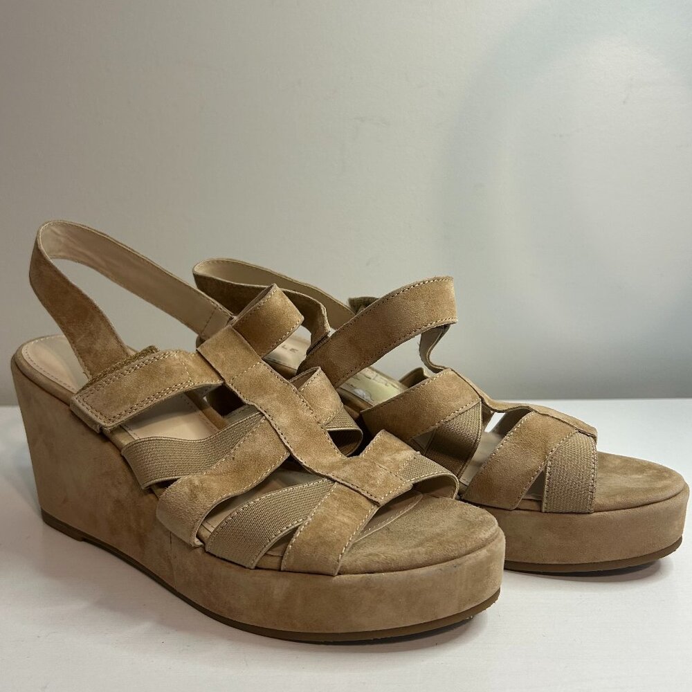 Pelle Moda‎ Wiltz Wedge, Tan 8.5